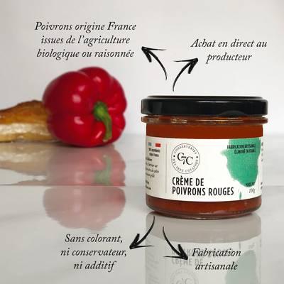3770014066091 - Sept Collines - Crème de poivrons rouges - Conserverie Artisanale