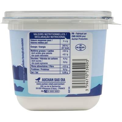 3596710539093 - Auchan - Skyr nature 0%mg