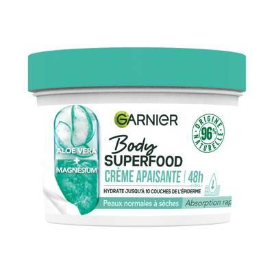 3600542469593 - Garnier Body Superfood - Crème apaisante Aloe vera Magnésium