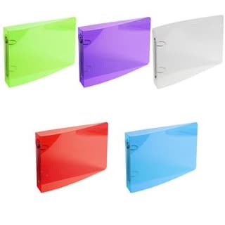 Exacompta Classeur pour fiche bristol 16,5 x 24 cm, 1 classeur