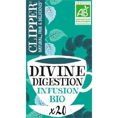 Clipper Infusion Divine Digestion Bio, 20 sachets