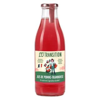 Transition Pur Jus Pomme Framboise - Conversion Biologique, 1L