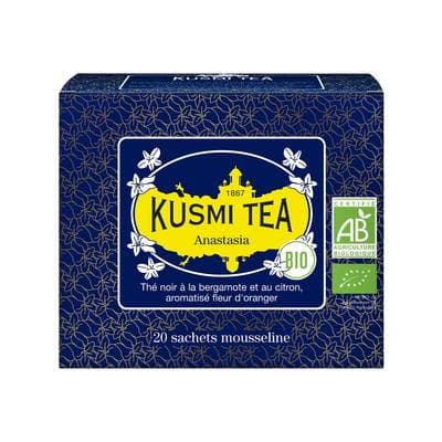 Kusmi Tea Anastasia Bio - Etui sachets mousseline 40g, 20 sachets