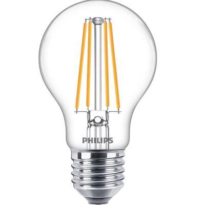 8718699762995 - Philips - Ampoule E27- 8,5W LED Classique Transparente Blanc Chaud