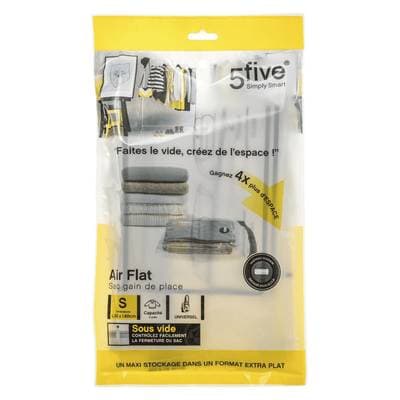 5 five Sac de rangement sous vide, Taille S