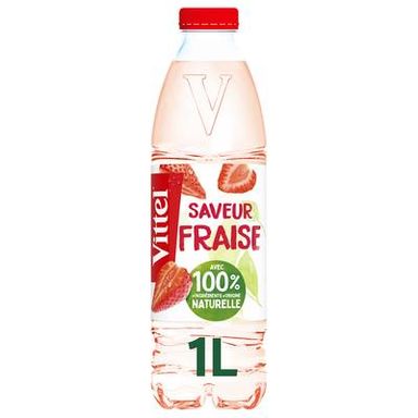 Vittel Aro Eau aromatisée Fraise, 1L