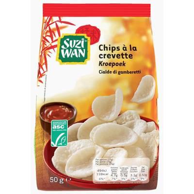 4002359014895 - Suzi Wan - Chips aux Crevettes ASC