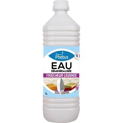 Phébus Eau déminéralisée senteur lavande, 1L