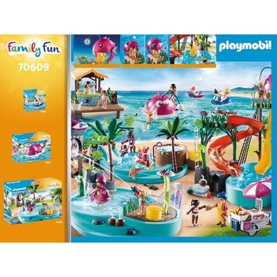 4008789706096 - PLAYMOBIL® Family Fun - Parc aquatique avec toboggans