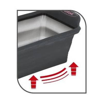 3168430286696 - Tefal - Moule à cake silicone rétractable CRISPYBAKE