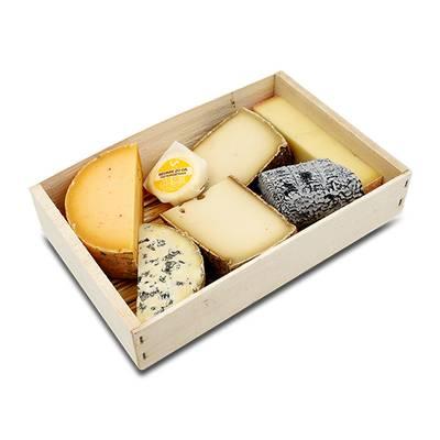 3483130048796 - Les Petites Laiteries - Plateau de fromage - Assortiment de 5 fromages