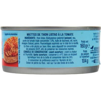 3596710437771 - Auchan - Miettes de thon à la tomate