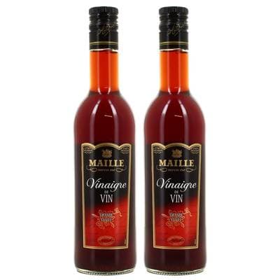 Maille Vinaigre de vin Grande Cuvée, Lot de 2x50cl