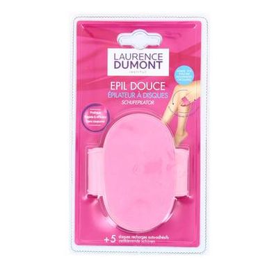 Laurence Dumont Epilateur à disques Epil Douce, Epilateur + 5 recharges