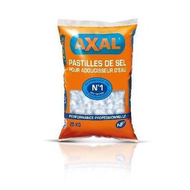 Axal Sel pour adoucisseur, 25kg