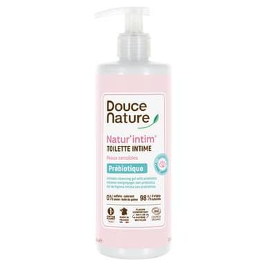 Douce Nature Gel Toilette intime CosméBio Eau Florale Rose, 400ml