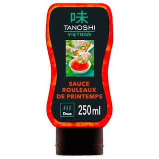 Tanoshi - Vietnam Sauce pour rouleaux de printemps et nems en flacon souple Squeeze Top Down, 25cl