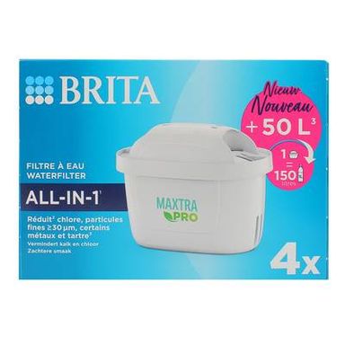 BRITA 4 Cartouches Filtrantes Maxtra Pro All-in 1, 4  cartouches