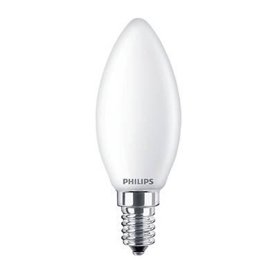 8718699763398 - Philips - Ampoule E14-4,3W LED Flamme Dépolie Blanc Chaud