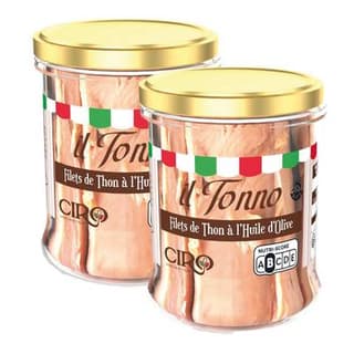 Ciro Filets de Thon à l'huile d'olive, Lot de 2x200g