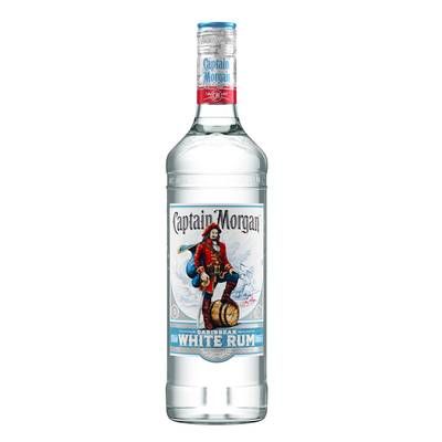 Captain Morgan Carribean White Rum 37.5°, 75cl