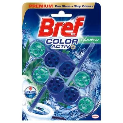 Bref Bloc WC Color activ+ eucalyptus, 2 blocs