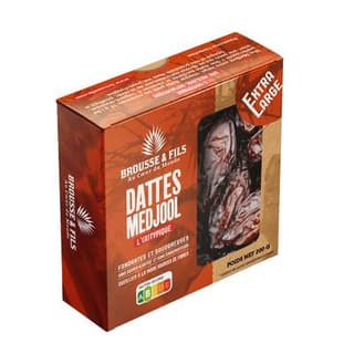 Brousse & Fils Dattes Medjool Extra Larges l'Atypique, 200g