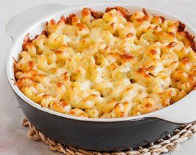 Gratin de macaroni aux 3 fromages