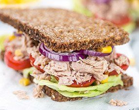 Club sandwich au thon