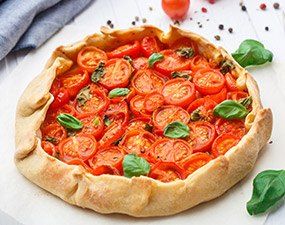 Tatin de tomates cerises