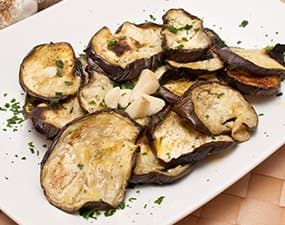 Aubergines grillées