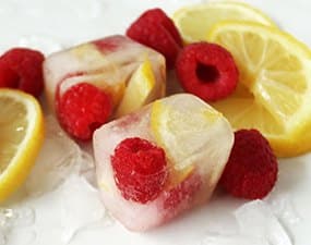 Glaçons aromatisés