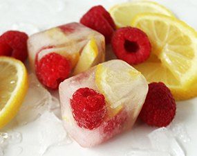 Glaçons aromatisés