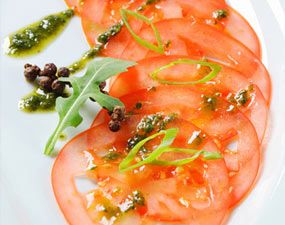 Carpaccio de tomates