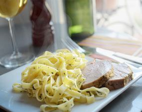 Filet mignon de porc au maroilles