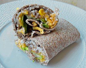 Burrito chili con carne