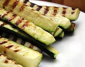 Courgettes grillées