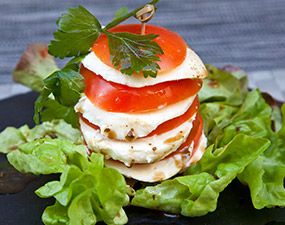 Millefeuille tomate/mozza