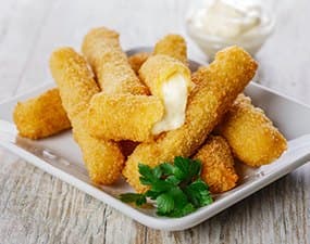 Sticks de mozzarella