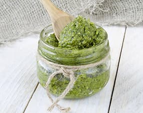 Pesto de courgettes