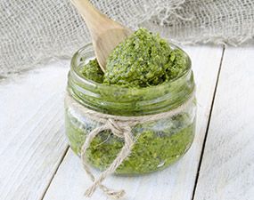 Pesto de courgettes