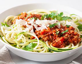 Spaghettis de courgettes