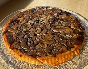 Tatin de champignons