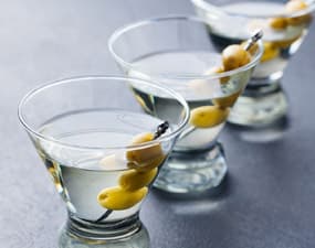 Cocktail martini dry