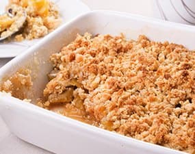 Crumble aux pommes