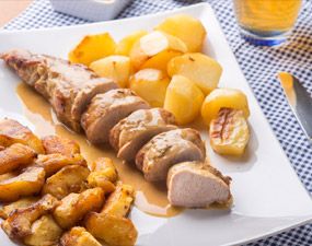 Filet mignon de porc à la bière