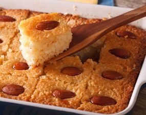 Gâteau de semoule et aux amandes