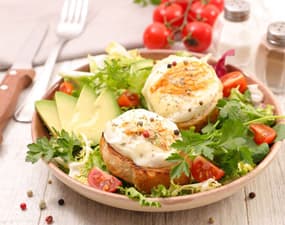 Salade chèvre chaud