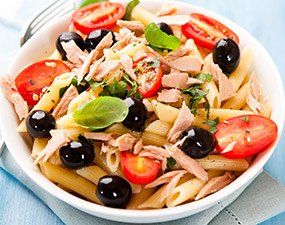 Salade de pâtes au thon