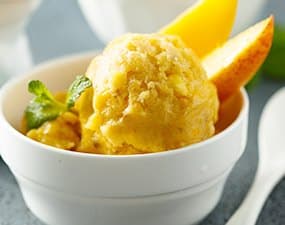 Sorbet à la mangue